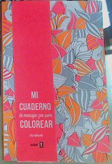 Mi cuaderno de mensajes ZEN para colorear | 156175 | Lisa Magano