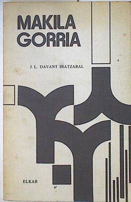 Makila gorria | 127093 | Davant Iratzabal, J. L.