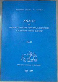 "Anuario del Instituto de Estudios Industriales, Económicos y de Ciencias ""Torres Quevedo"" Vol.II" | 168112 | Fernández Moreno, Manuel