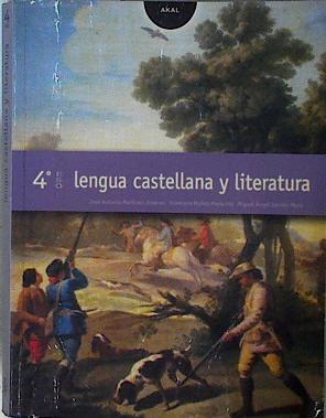 Lengua castellana y literatura, 4 ESO | 145972 | Martínez Jiménez, José Antonio