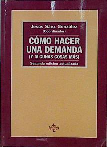 Cómo hacer una demanda (y algunas cosas más): introducción práctica a las formas procesales | 146080 | Consuelo Ríos Molina/María de los Ángeles Pérez Marín