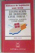 Legislación de derecho foral 1 Cataluña, Galicia y País Vasco | 160206 | Luis Diez-Picazo , Eduardo García de Enterría, Manuel Alonso Olea - Rafael Calvo Ortega/Juan Montero Aroca - Gonzalo Rodriguez Mourullo, Jesus González Pérez , Aurelio Menéndez/Rodrigo Uría y Gustavo Villapalos