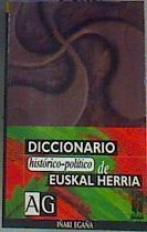 Diccionario histórico-político de euskal herria | 166339 | Egaña, Iñaki (1958- )