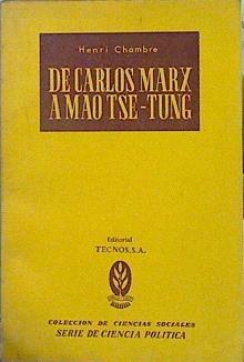 De Carlos Marx A Mao Tsé Tung | 47366 | Chambre Henri