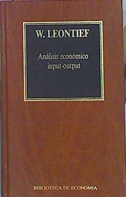 Análisis Económico Input-Output | 49340 | Leontief W