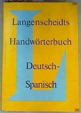 Langenscheidts Handwörterbuch Deutsch-Spanisch Teil II | 163727 | Enrique  Alvarez Prada